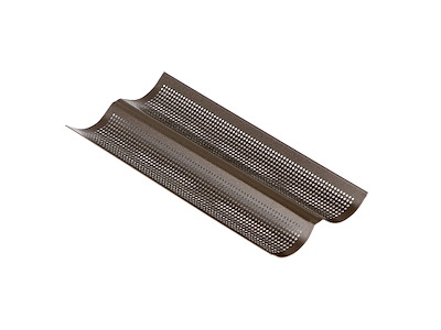 Flute mold Non-stick t/2 bread perf. 38x1