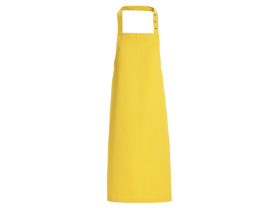 Smæk apron w/o pockets Sun yellow 70x100