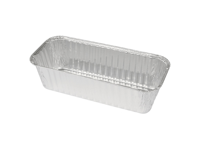 Aluminum tray w/lid 1.1 ltr 10.4x23.2 cm 85-P