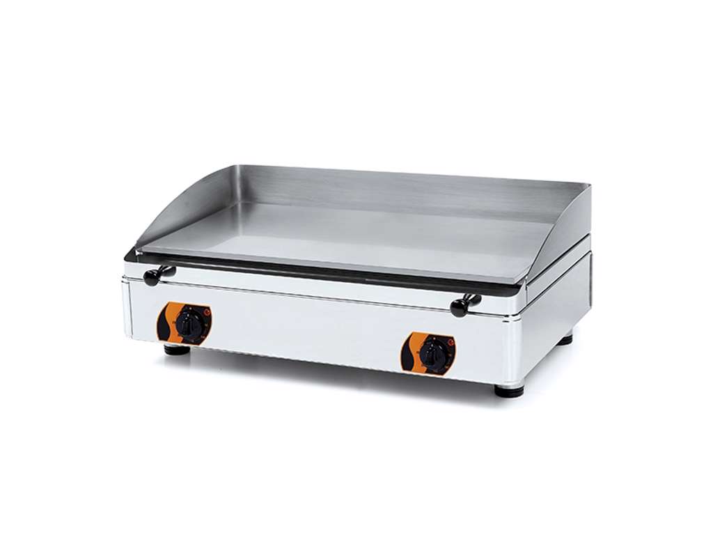 Griddle plate with chrome plate 808x530x305 mm