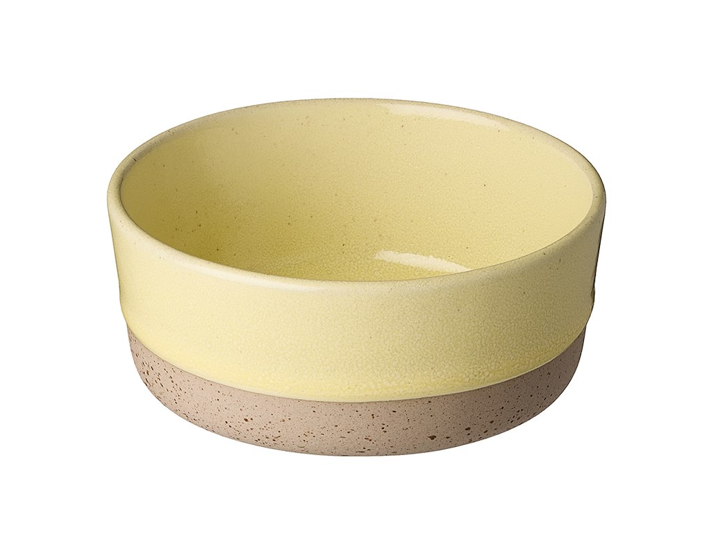 Raw Skål Colour Gul 12 cm