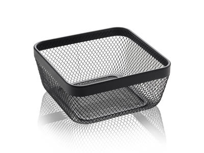 Basket Black Net 24.5x24.5x11 cm