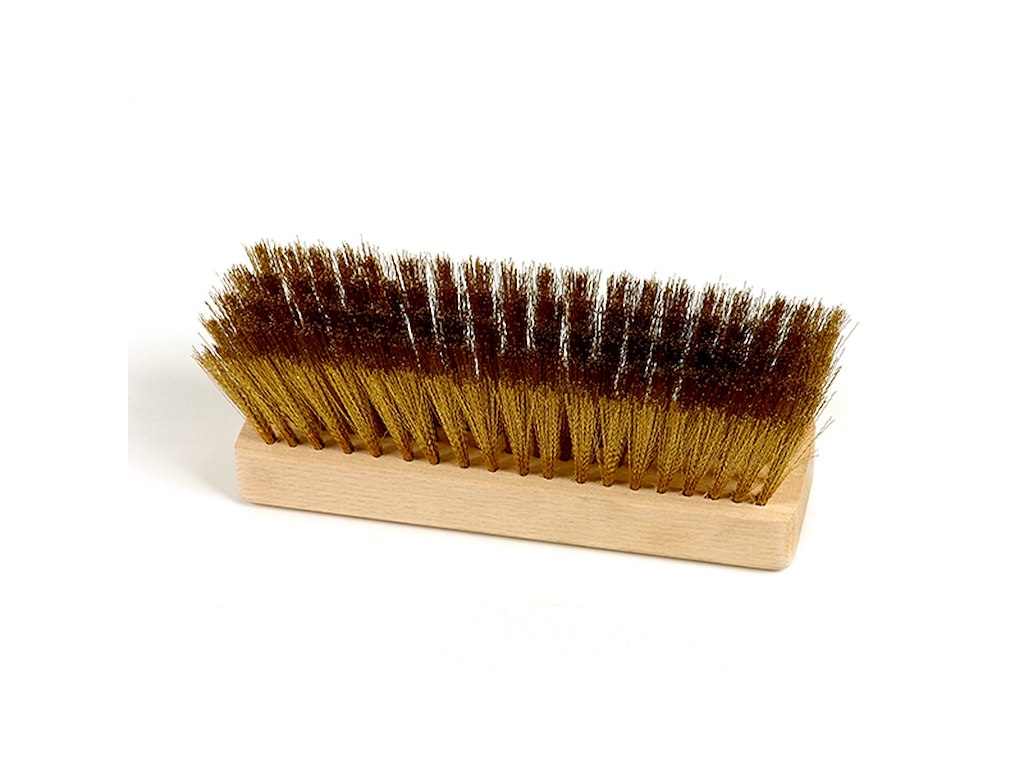 Pizza brush head for ash brush