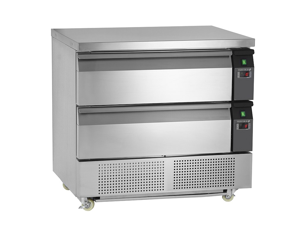 Cooling/freezing table with 2 drawers GN2/1