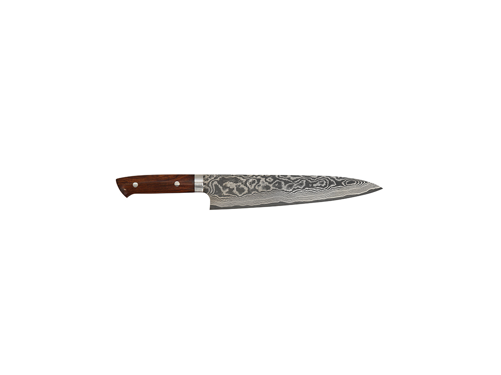 Chef's knife, 24 cm, Takefu, VG-10, 61 layers, Ironwood handle