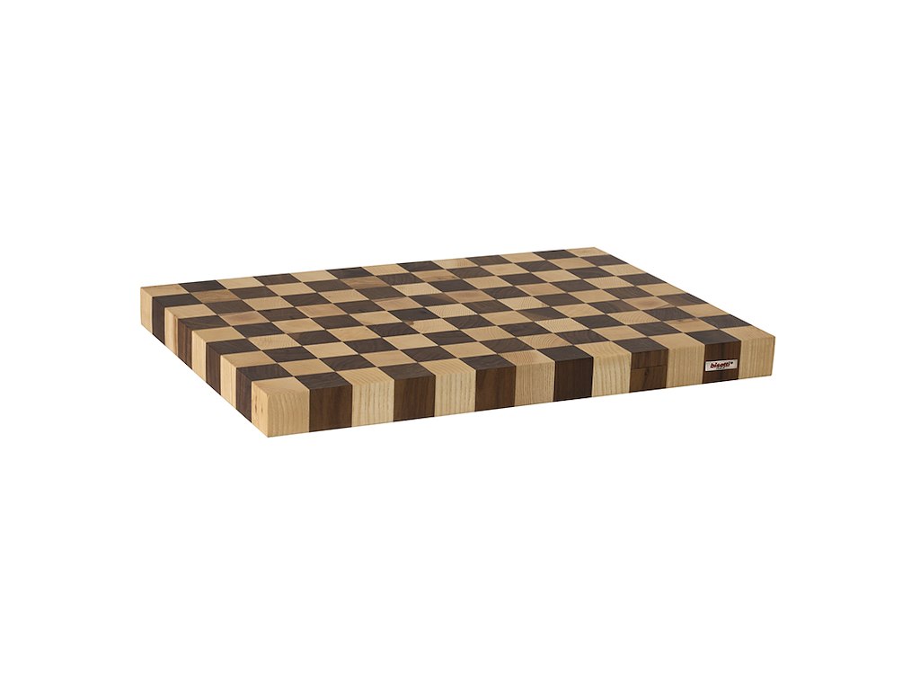Cutting Board Checked Ash and Oak 57.5x40x4.5cm