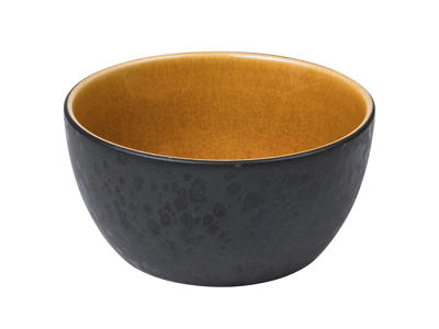 Bowl Ø14 cm Black/Amber BITZ