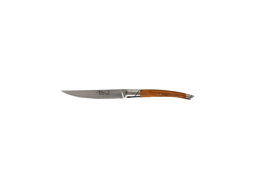 Steak knife, Le Thiers Prestige, Handle of olive wood