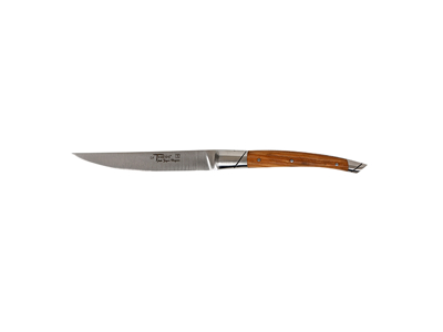 Steak knife, Le Thiers Prestige, Handle of olive wood