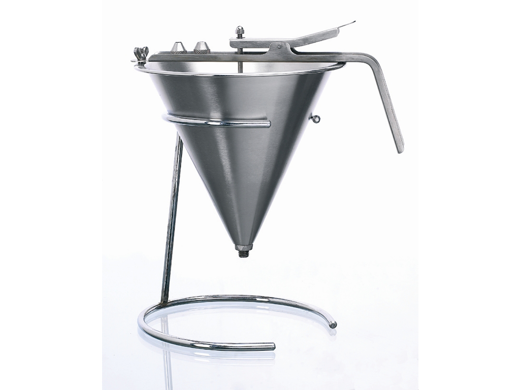 Portion funnel Stainless WITHOUT foot