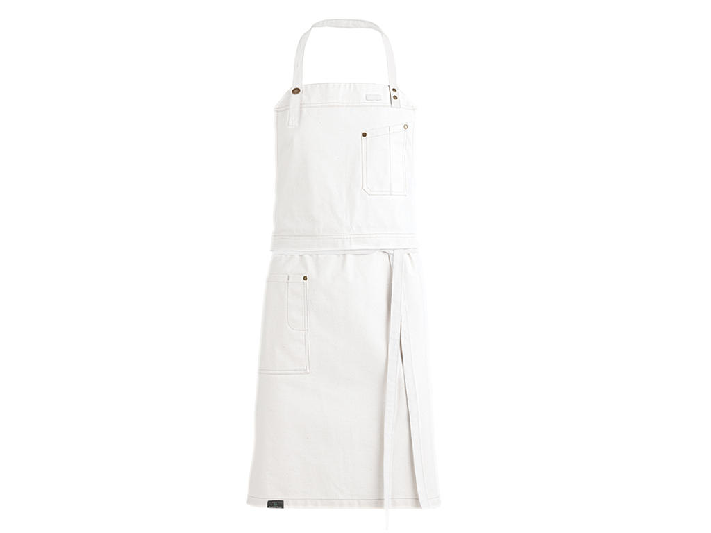 Slap Apron Responsible RAW White