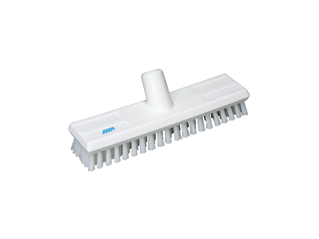 Floor scrubber stiff 270 mm white