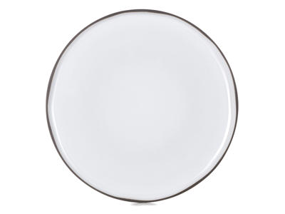 Plate 20x30 cm White Caractere