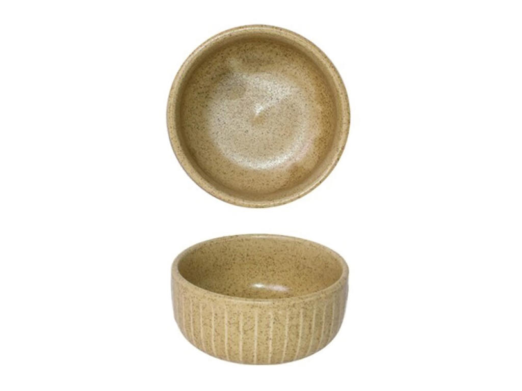 Bowl High Ø9 cm Brown Gordion