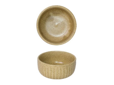 Bowl High Ø9 cm Brown Gordion