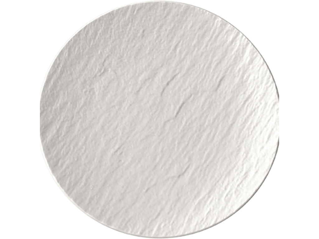 The Rock plate white Ø25 cm