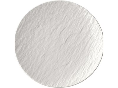 The Rock plate white Ø25 cm