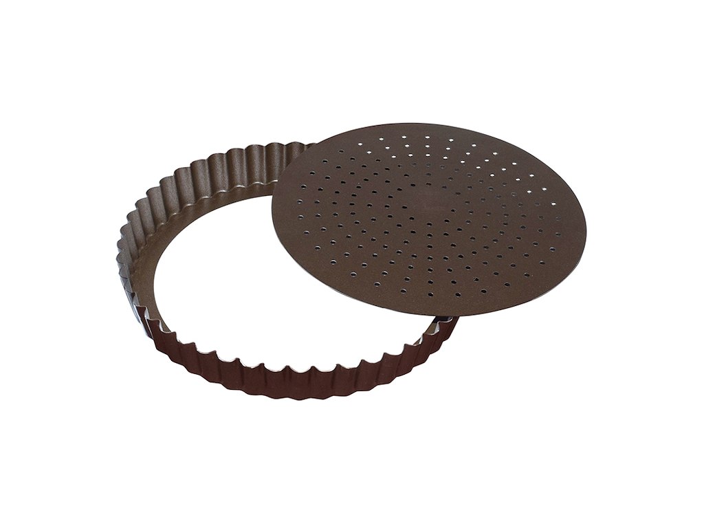 Pie dish Non-stick perf. w/Loose base Ø24