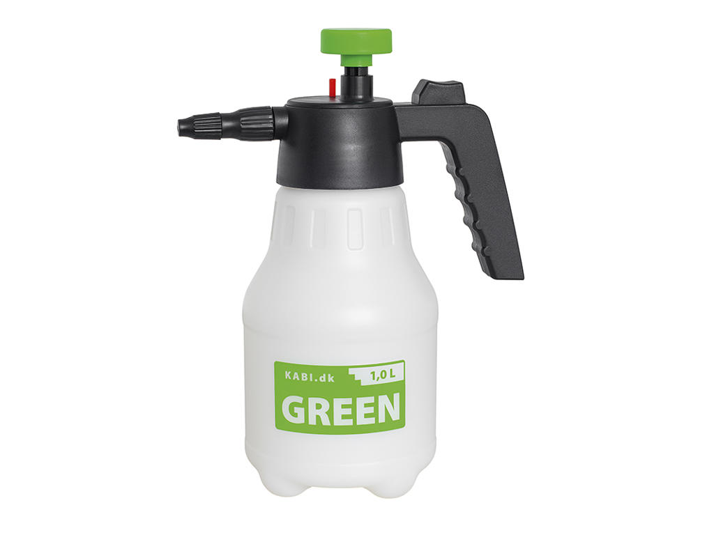Sprayer with underpressure only for soap+water