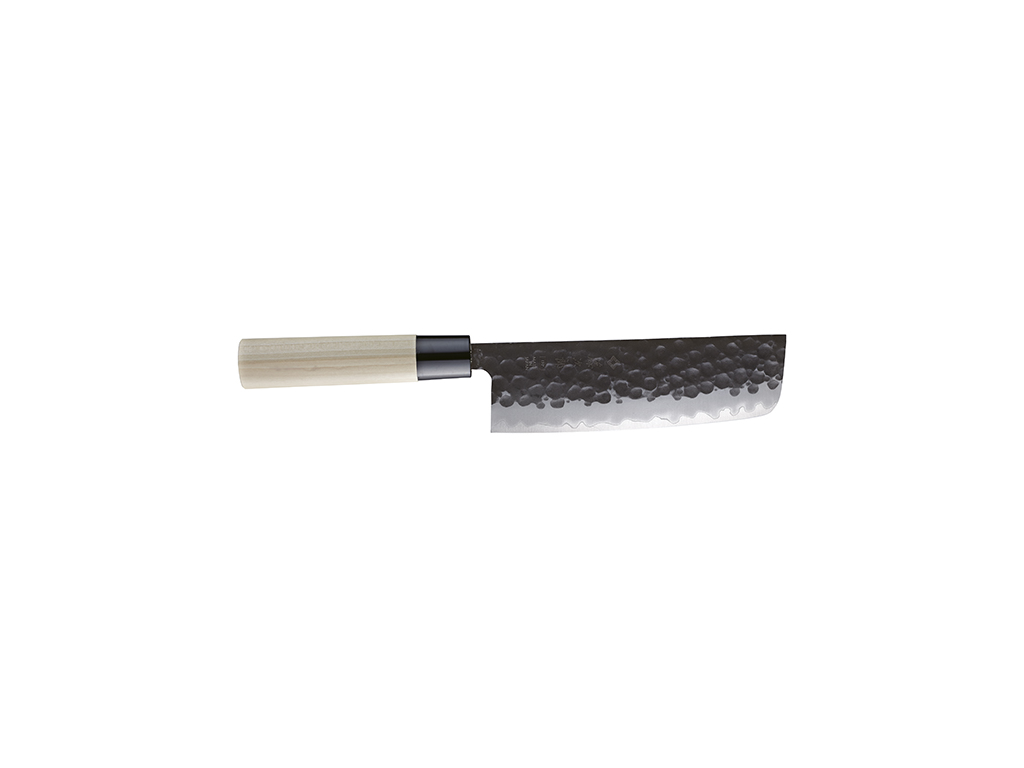 Tojiro Hammered Nakiri 16.5 cm, black