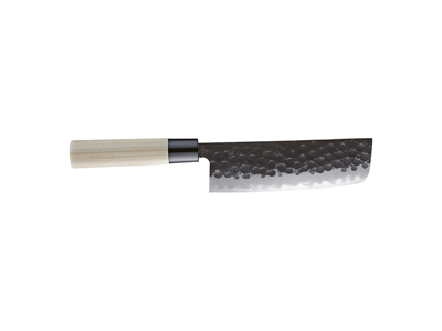 Tojiro Hammered Nakiri 16.5 cm, black