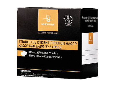 Label Water-soluble 5x7 cm 250 pcs