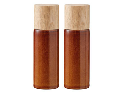Salt & Pepper set 17 cm Amber BITZ