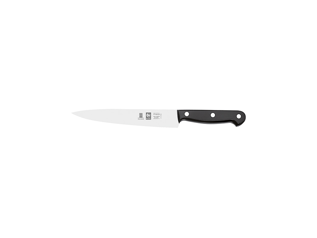 Carving Knife - Stainless Steel - Black - 17cm