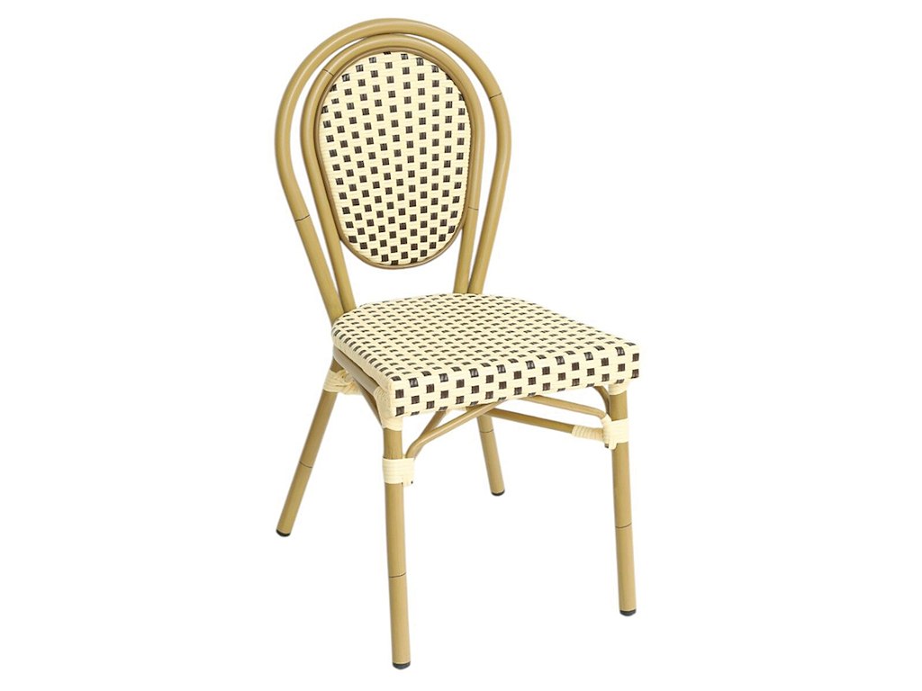 Zederkof Paris café chair without armrests in weave