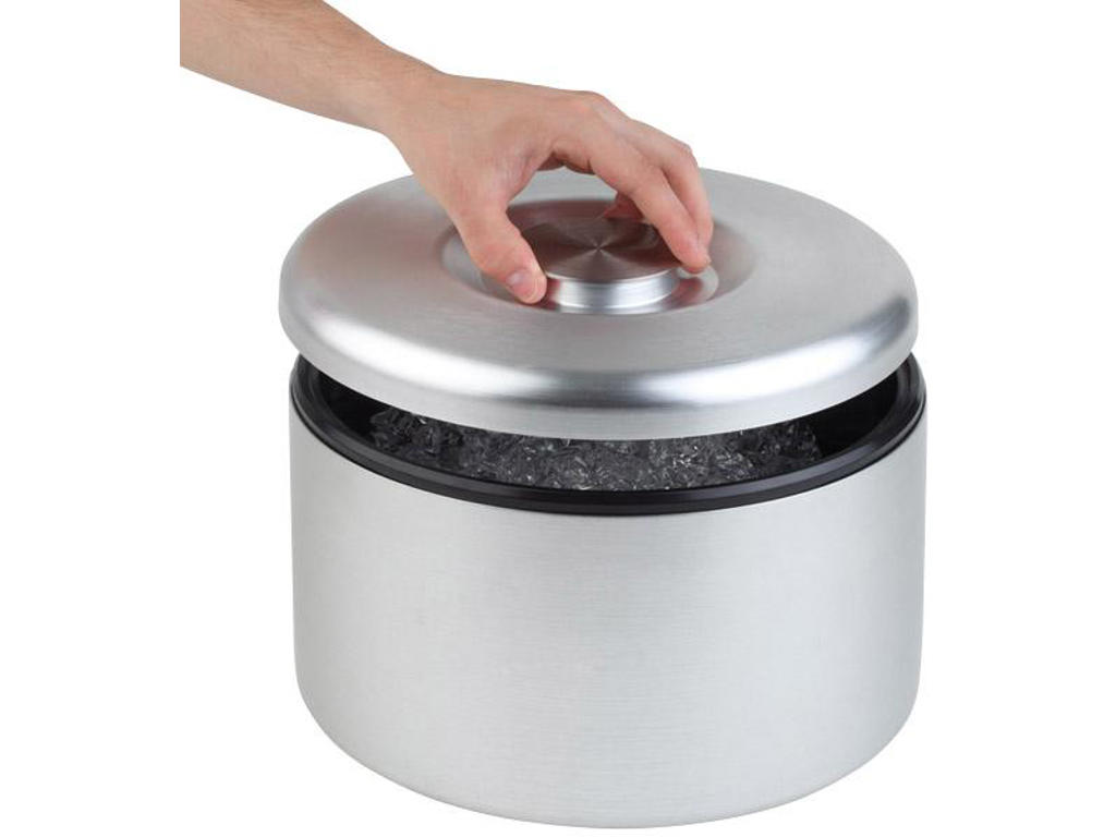 Ice bowl with lid aluminum Ø27 cm 8 ltr