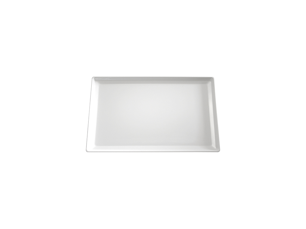 Melamine tray White 53 x 32.5 cm, H 3 cm