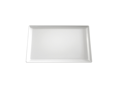 Melamine tray White 53 x 32.5 cm, H 3 cm