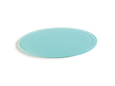 Tray Round for bell 33 cm Turquoise Mealplak