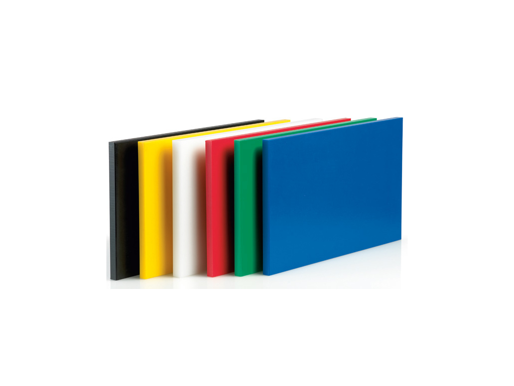 Cutting board polyd White 50x30x2.5 cm