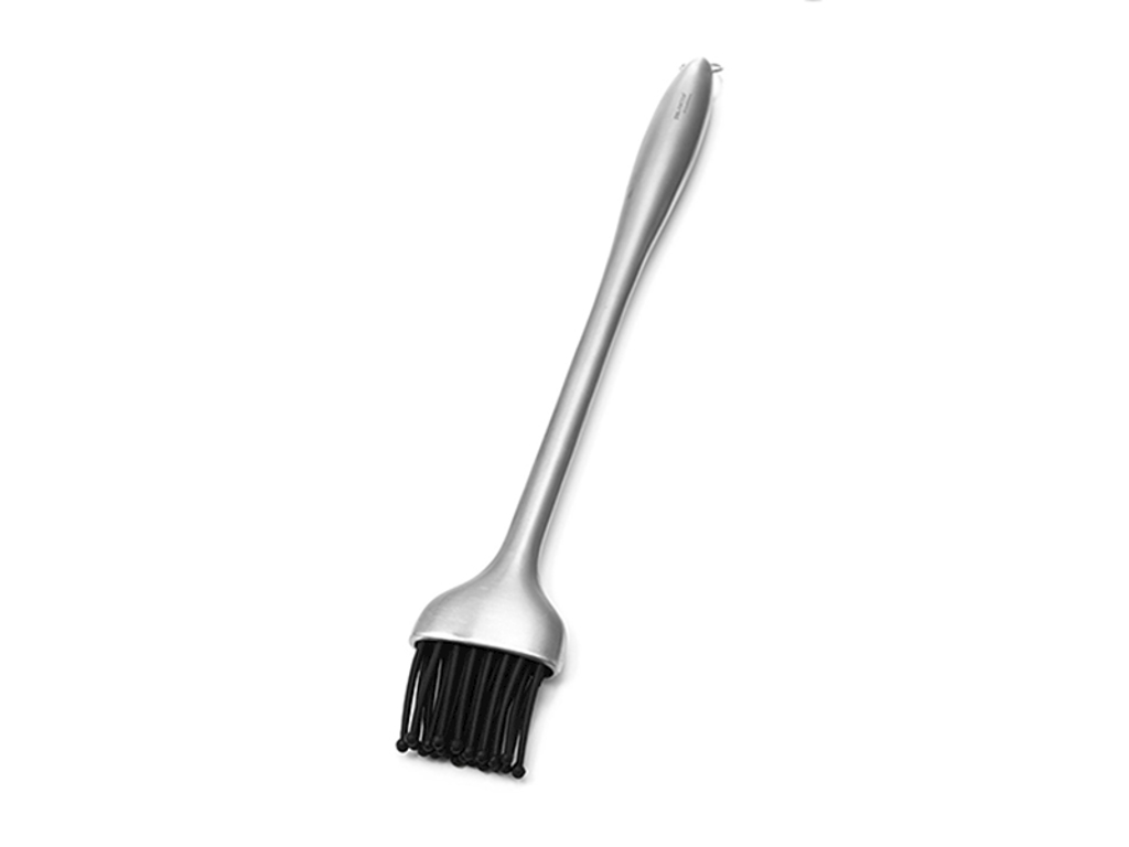 Brush for BBQ silicone long stainless steel