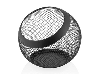 Basket Black Net Open ball 24 cm