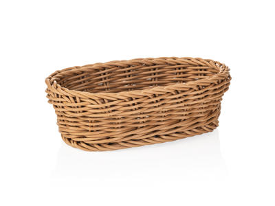 Bread Basket Beige 19x12x6 cm Weaver Pro