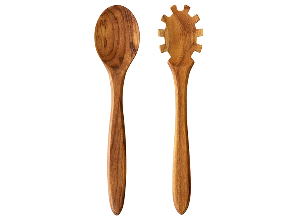 RAW Salad Set 2 pieces teak wood