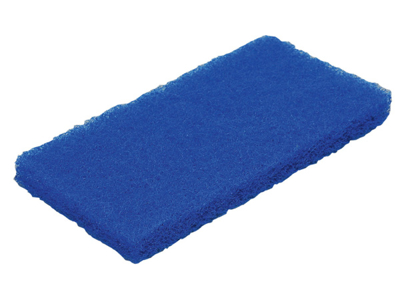 Scrub nylon blue medium