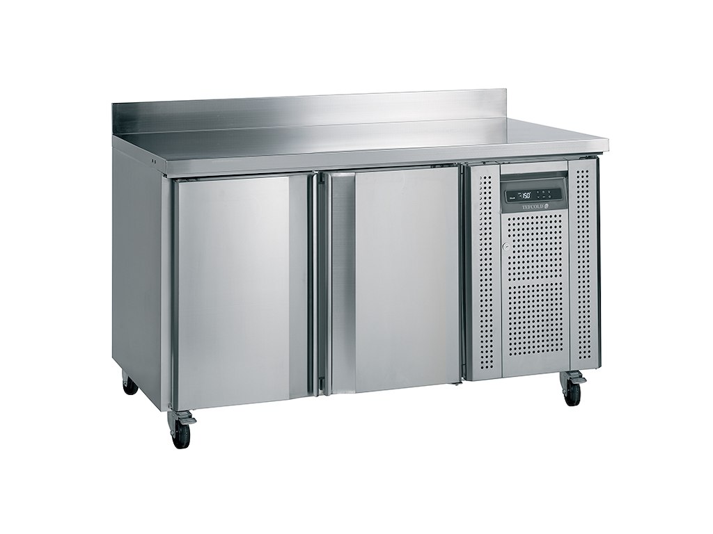 Refrigerated display case 2 doors with back edge GN1/1 272ltr