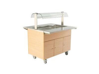 Cooling well 2 GN 750 mm beech