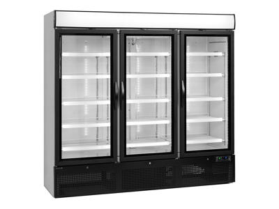 Display refrigerator 1657l White w/3doors lighto