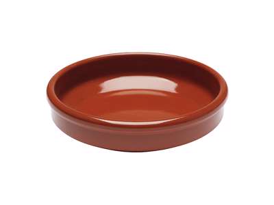 Bowl ovenproof Brown Ø 20 cm ceramic