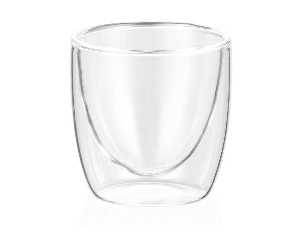 Glass 70ml Double-walled 2 pcs. Lounge