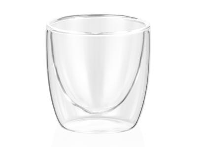Glass 70ml Double-walled 2 pcs. Lounge