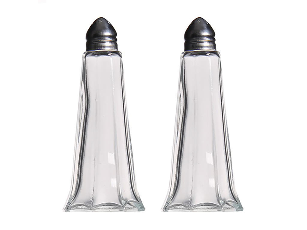 Salt & Pepper Set Glass Cok