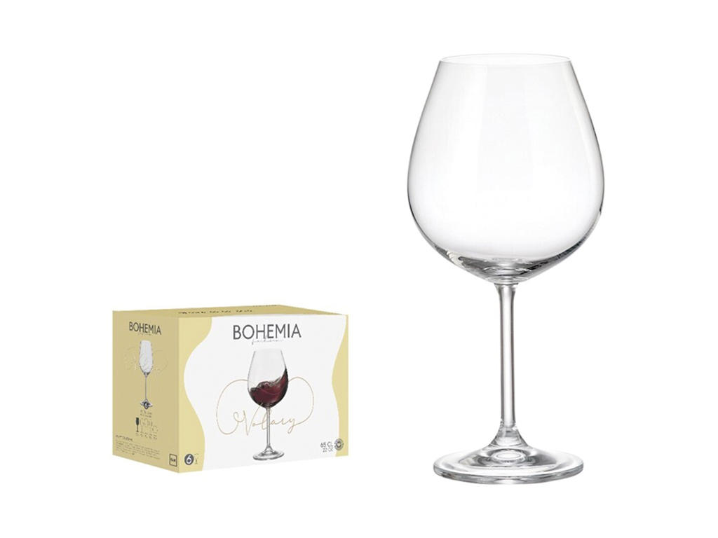 Glass Red Wine Burgundy 65 cl Bohemia