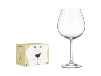 Glass Red Wine Burgundy 65 cl Bohemia