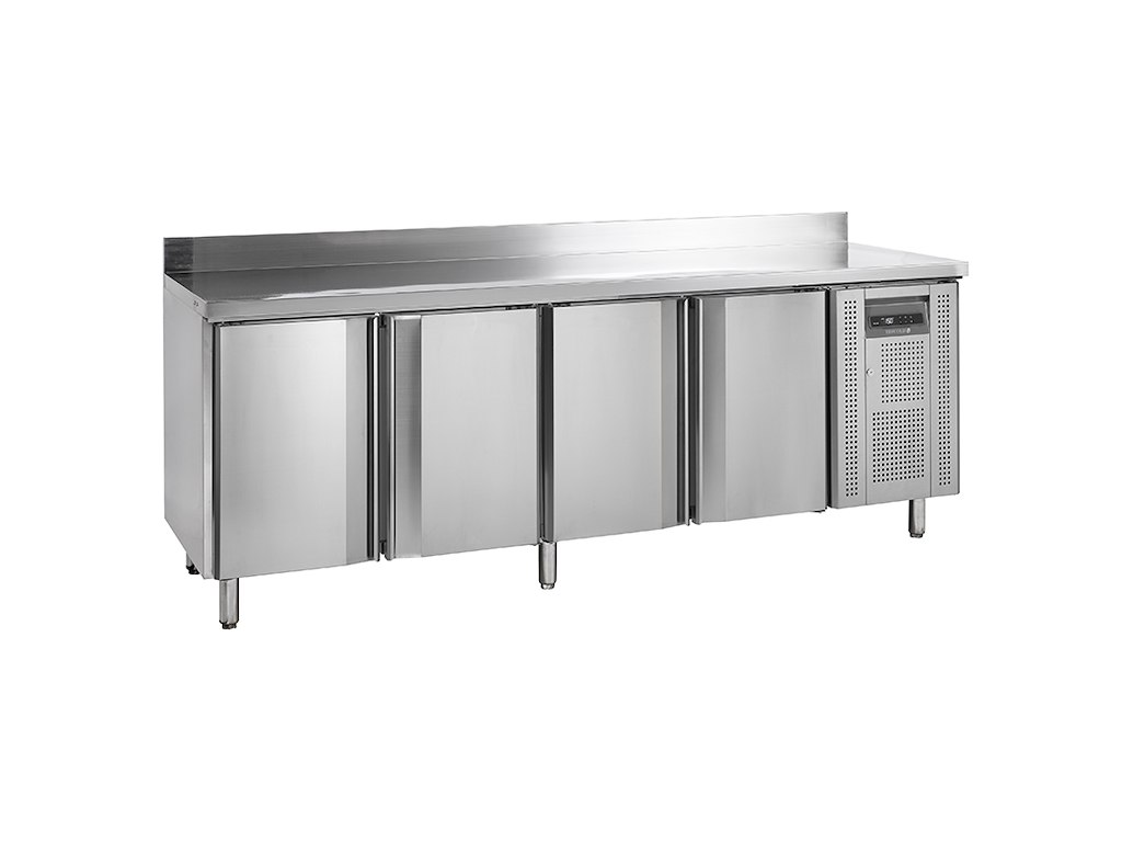 Freezer display 4 doors with back edge