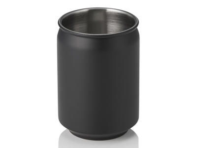 Mug w/o handle Straight 0.35 l Black Nocturn Ø 7